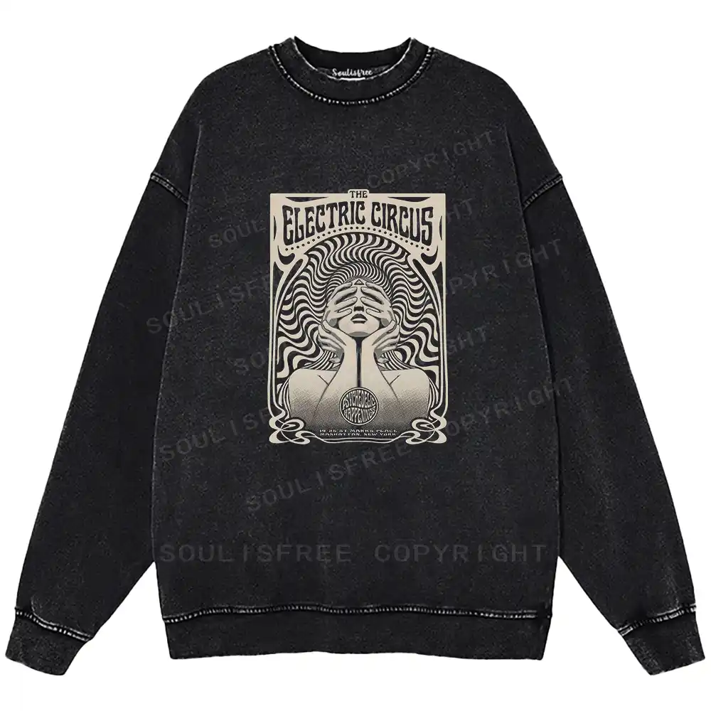 Spiritual Exploration Washed Sweatshirts