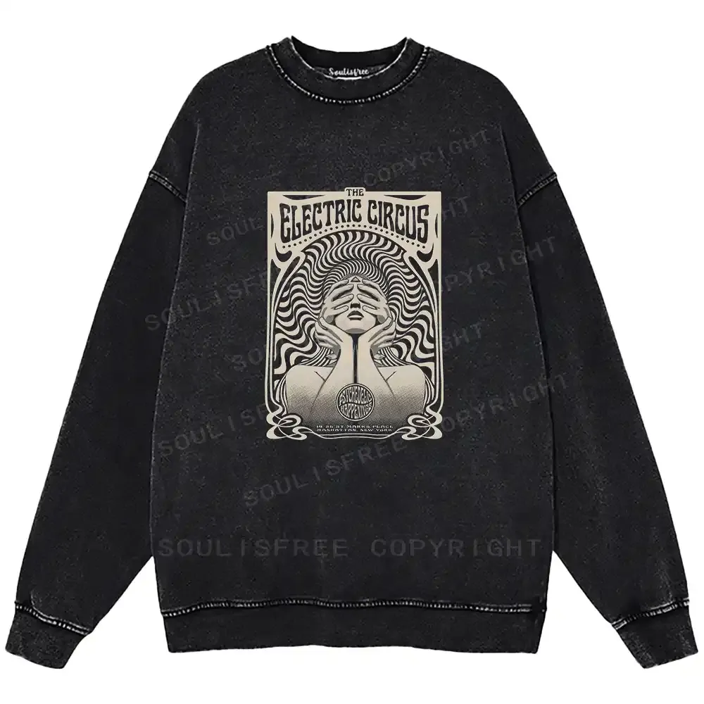 Spiritual Exploration Washed Sweatshirts