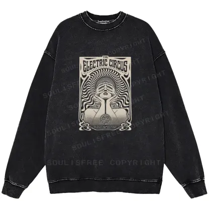 Spiritual Exploration Washed Sweatshirts