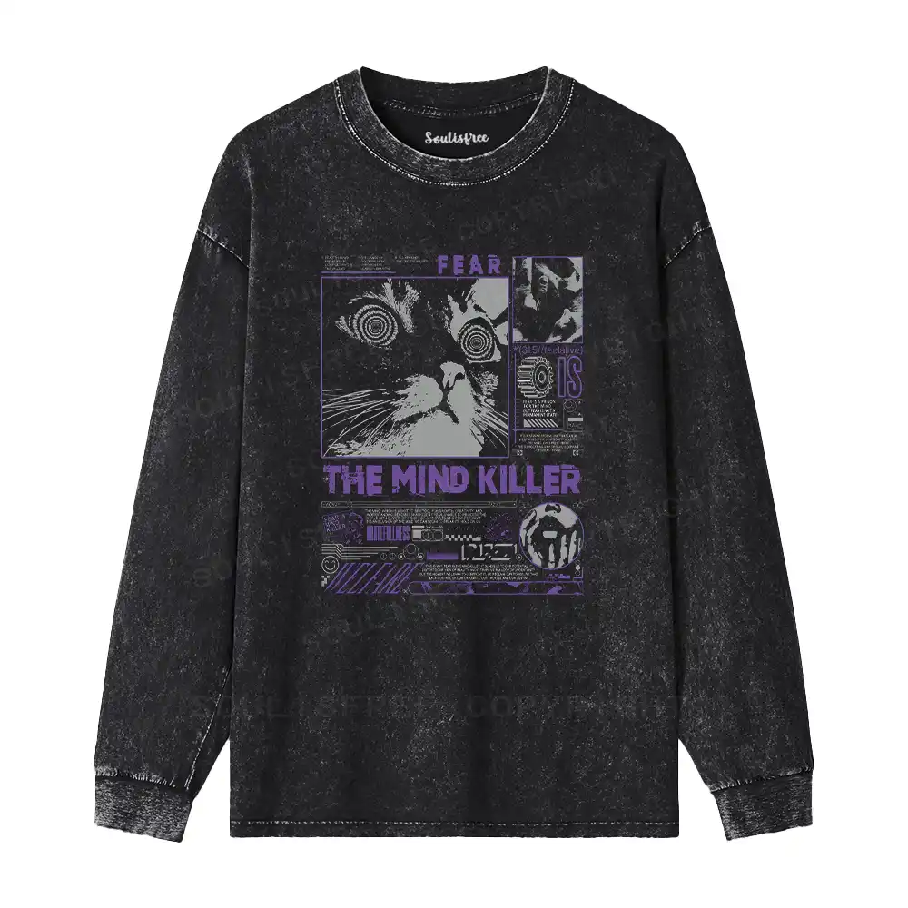The Mind Killer Washed Long Sleeve Shirt