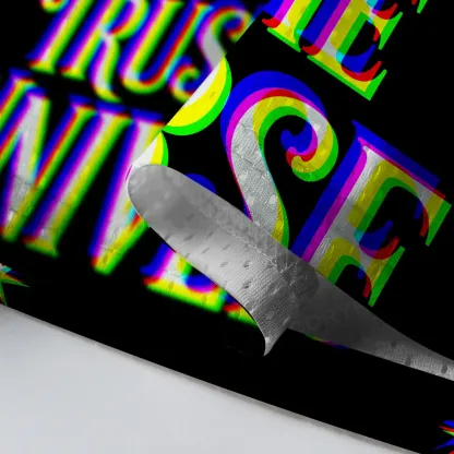 Soulisfree Universe Within You Optic Lines Illusion Mesh Jersey