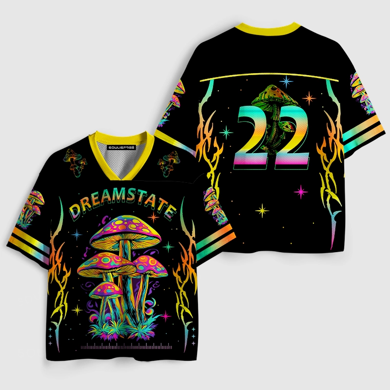 Soulisfree Neon Mind Garden Mesh Jersey