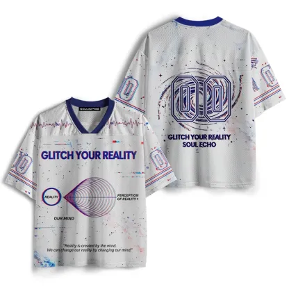 Soulisfree GLITCH YOUR REALITY Mesh Jersey