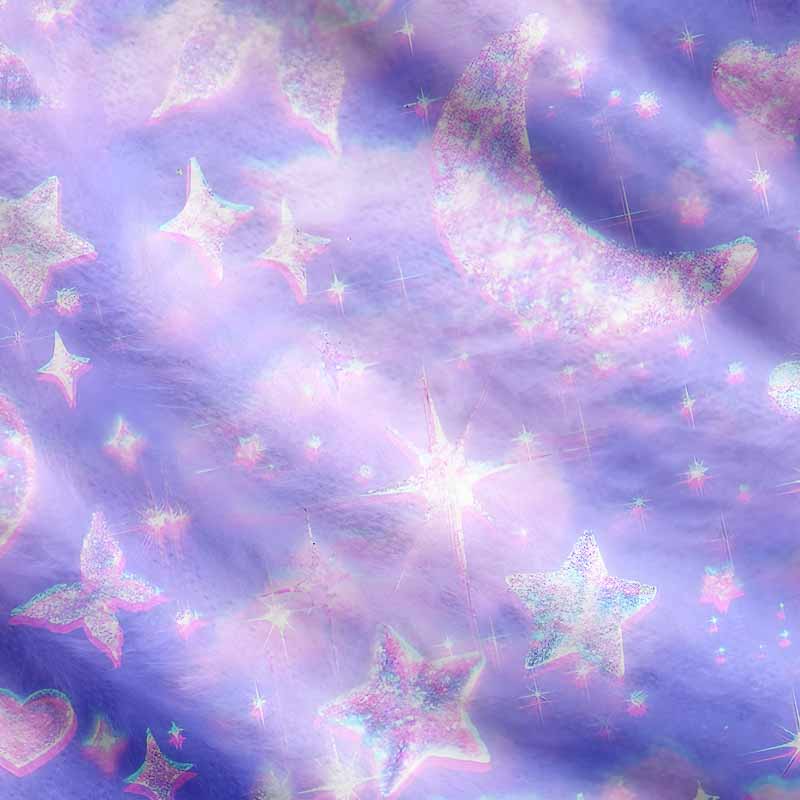 Soulisfree Cosmic Love Women's Fuzzy Cardigan Sweater