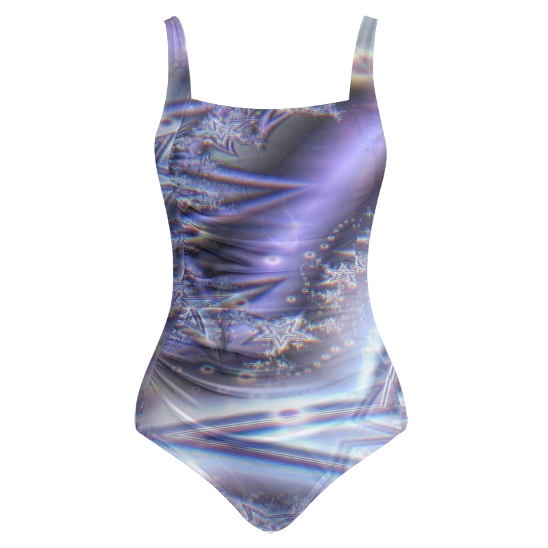 Soulisfree  Cosmic Galaxy Stars Galaxy One‑Piece Swimsuit