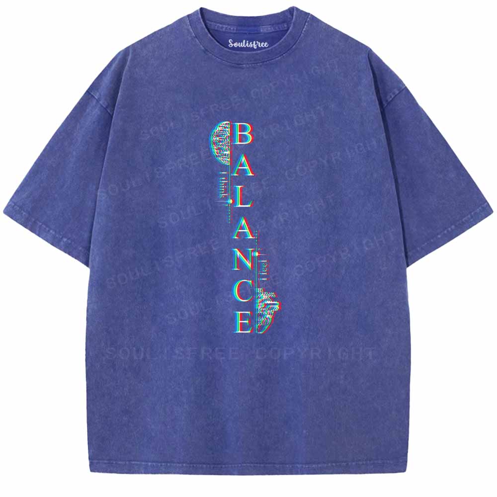 Soulisfree BALANCE  Washed Tee