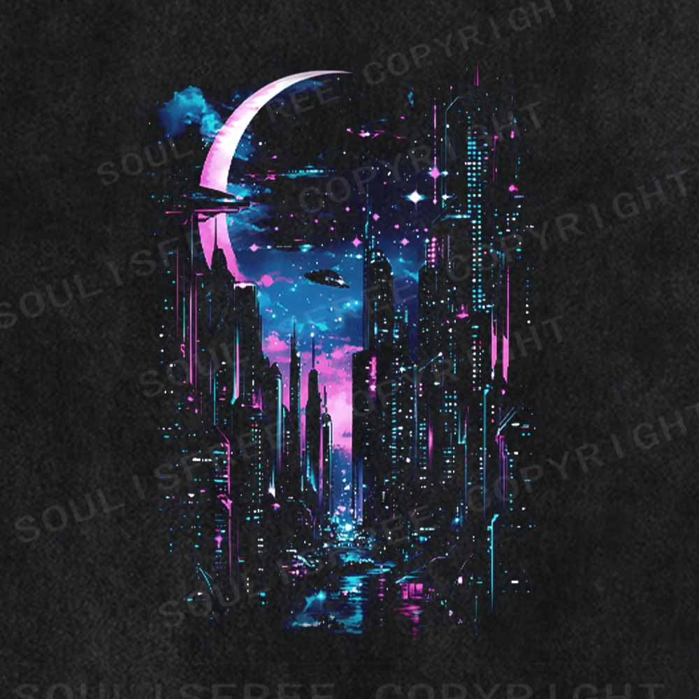 Soulisfree MOONLIT NEON Washed Tee