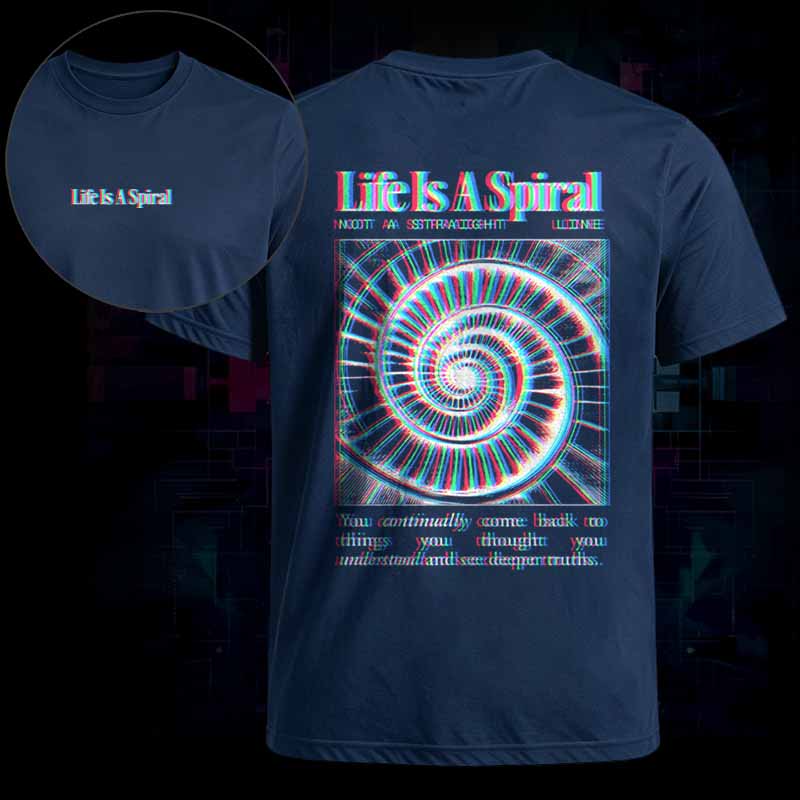 Soulisfree   Life Is A Spiral Classic Tee