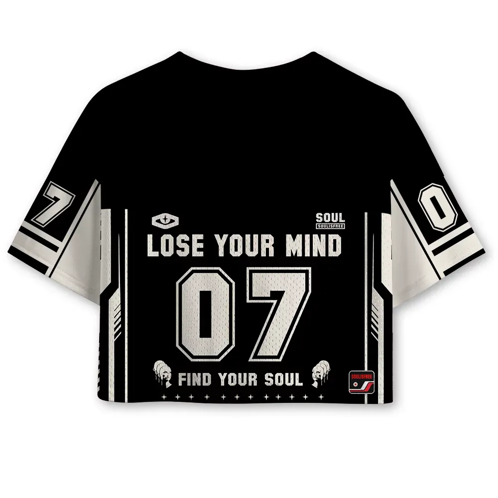 Soulisfree Lose Mind, Find Soul Cropped Jersey