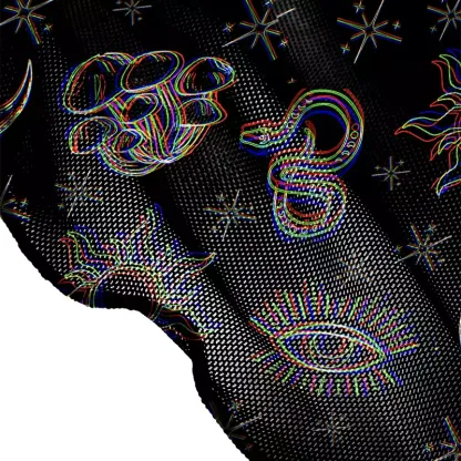 Soulisfree Sacred Glow Sheer Mesh Cover Up