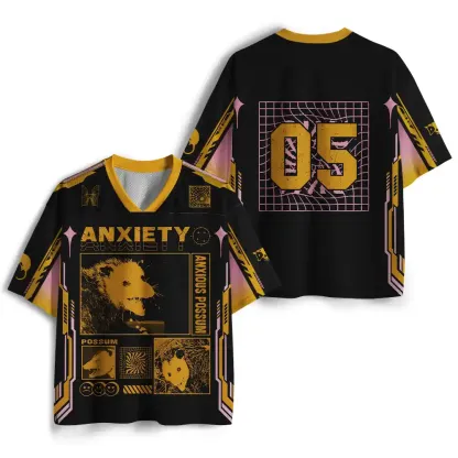 Personalized Anxiety Possum Mesh Jersey