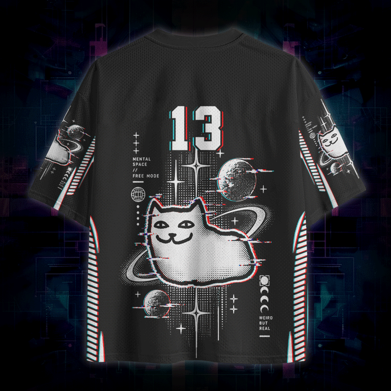 Soulisfree This Is Weird I Like It Mesh Jersey