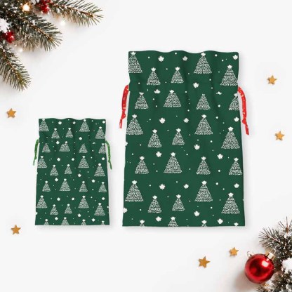 Soulisfree  The Spirit Of Evergreen Christmas Christmas Gift Pouch