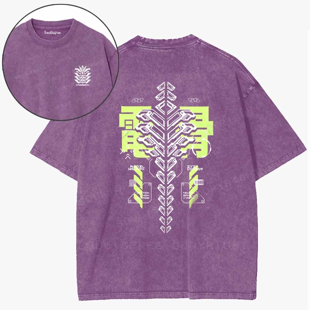 Soulisfree Cyber Genesis Washed Tee
