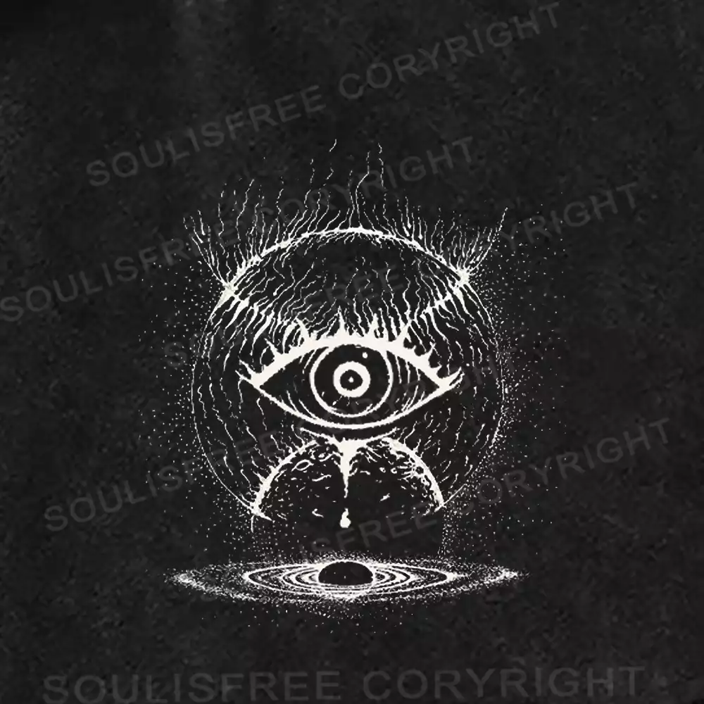 The Cosmic Observer Washed Shorts