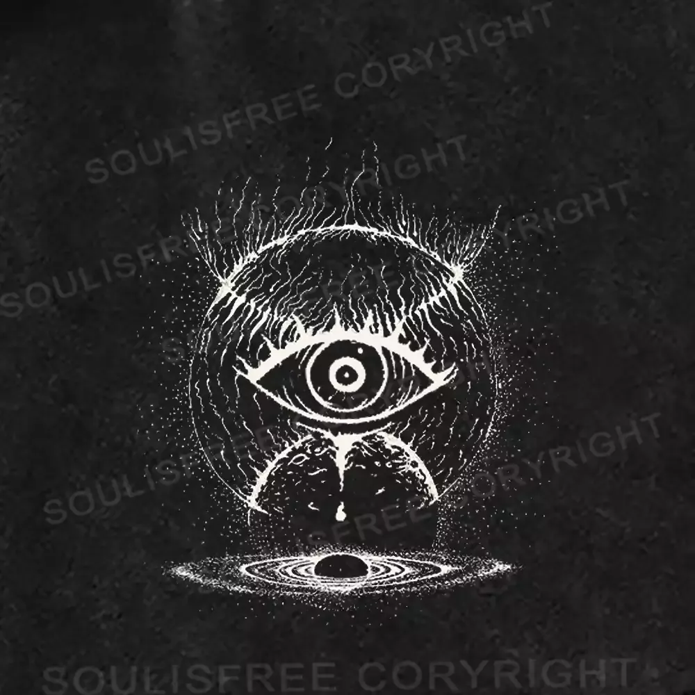 The Cosmic Observer Washed Shorts