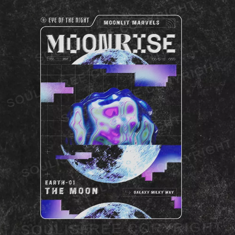 Moonrise Washed Space T-shirt