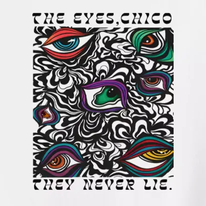 The Truth Is In Your Eyes Crop Top