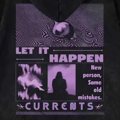 Let It Happen PixiesWashed Hoodie
