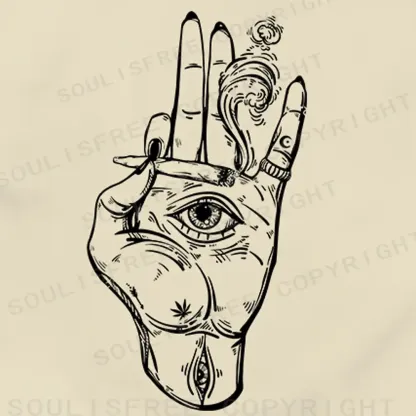 Psychedelic Hand T-shirt