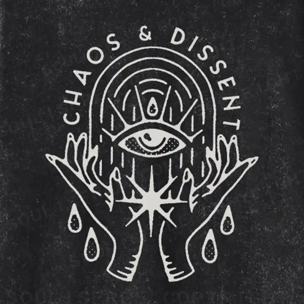 Eye of Rebellion Washed Long Sleeve Shirt