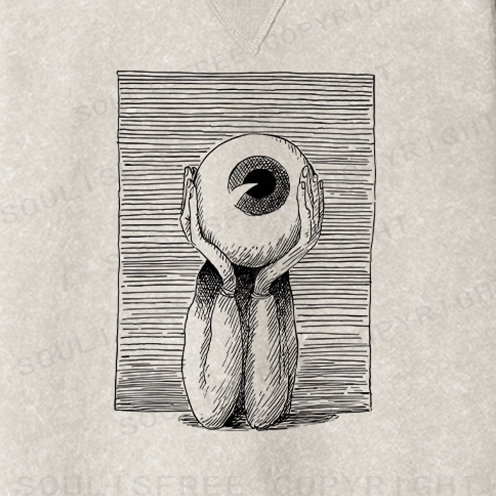 The Eye of the Beholder Fit Washed Sweatshirt