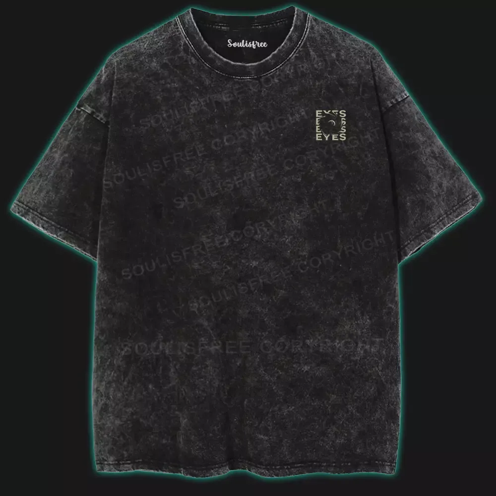 All Eyes On You Washed T-shirt
