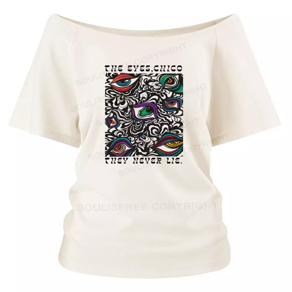 The Truth Is In Your Eyes Off Shoulder To