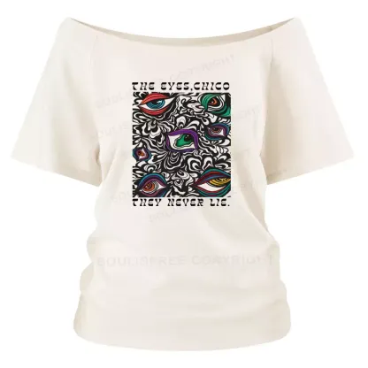 The Truth Is In Your Eyes Off Shoulder To