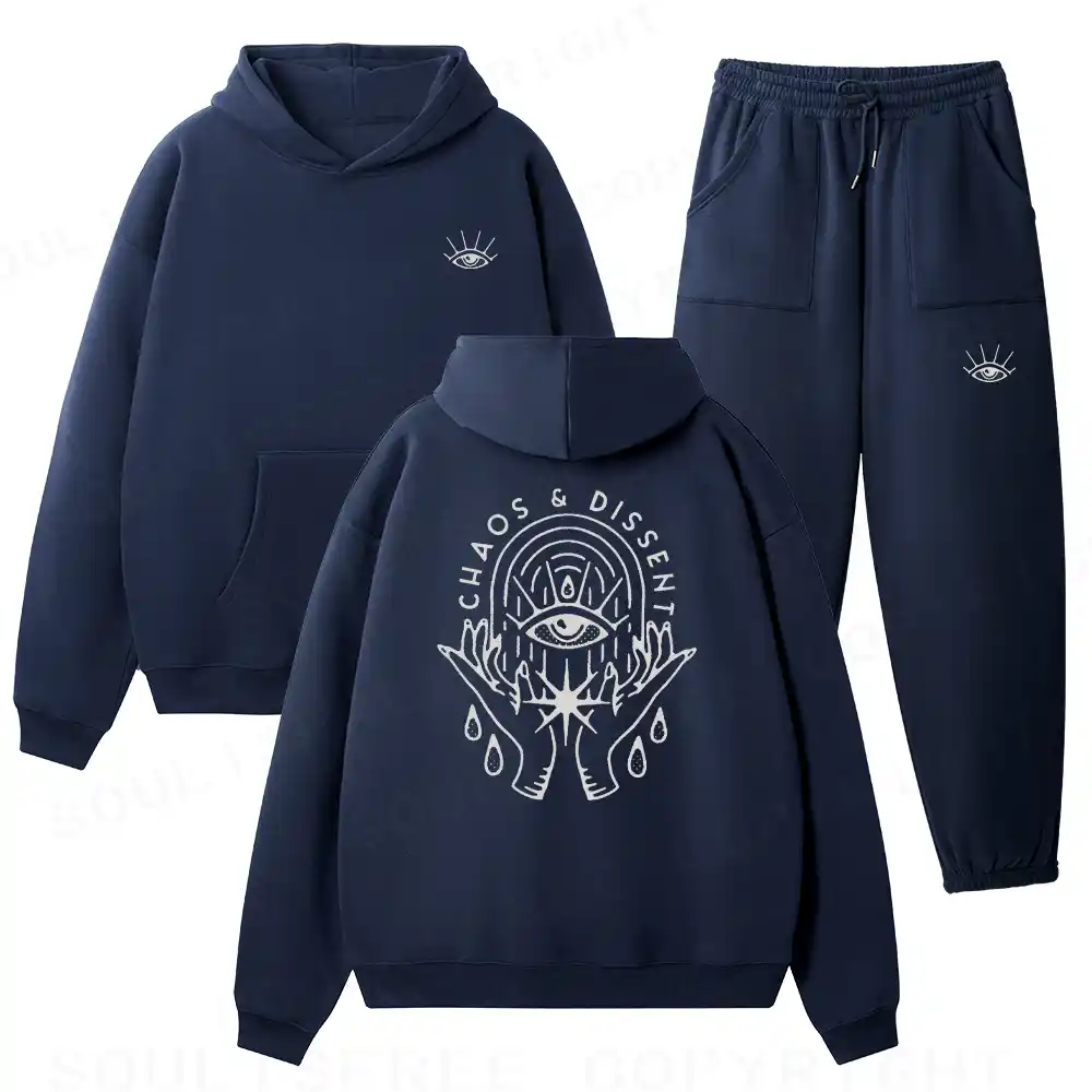 Eye of Rebellion Fleece Hoodie Set