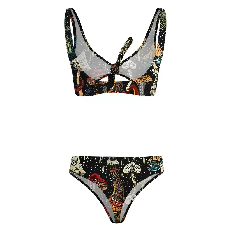 Soulisfree The Eyes of Nature Glitch Bow Bikini