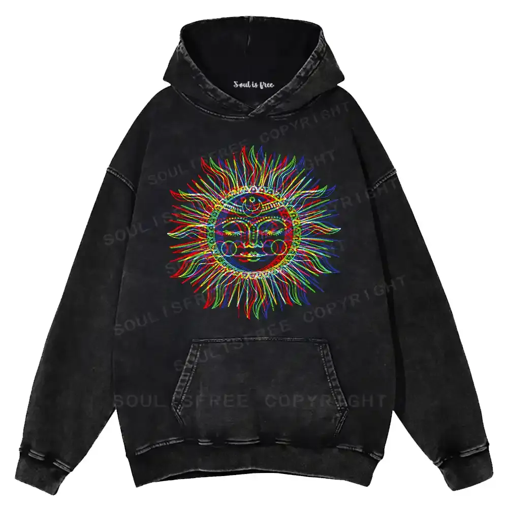 Vibes of the Sun Washed Hoodie