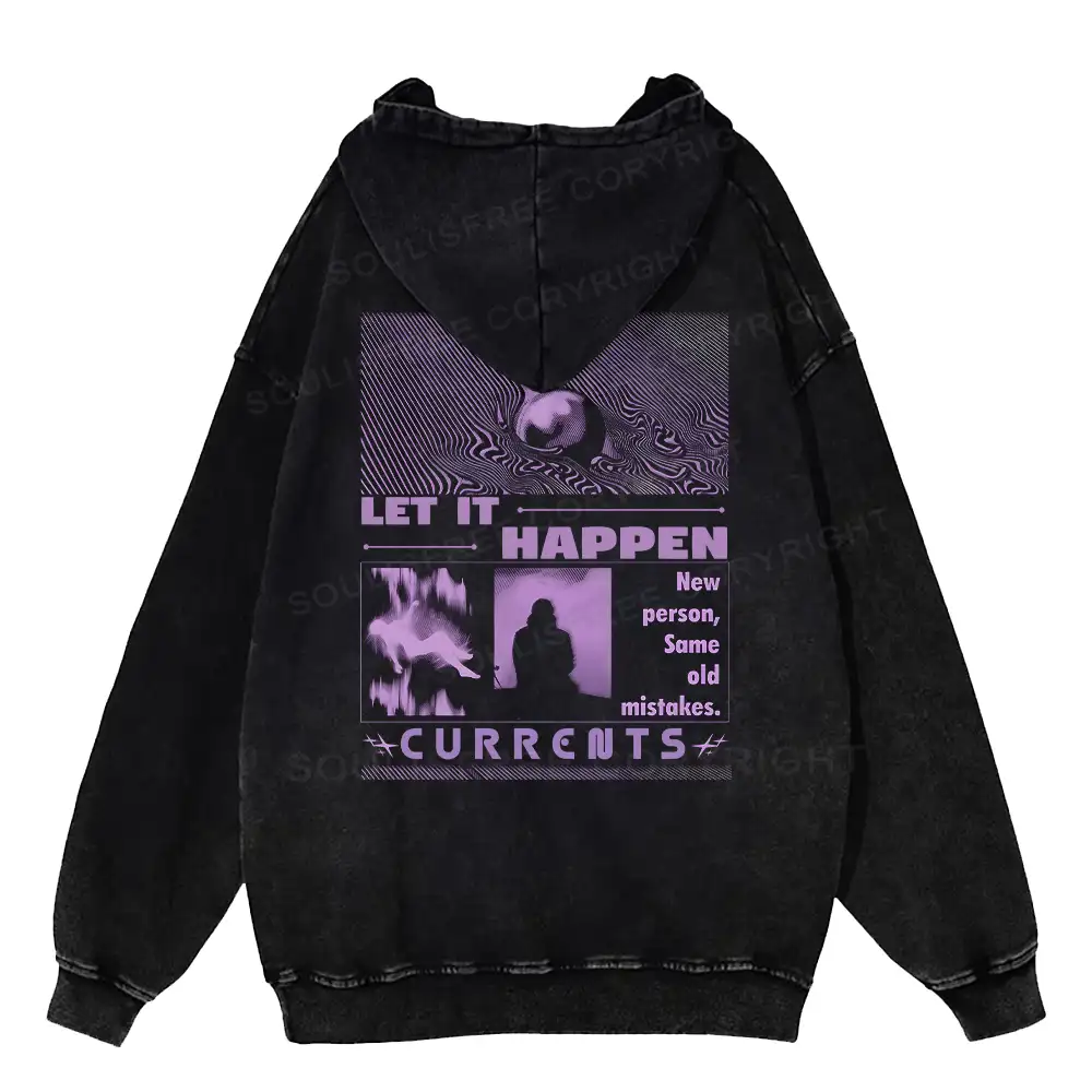 Let It Happen PixiesWashed Hoodie
