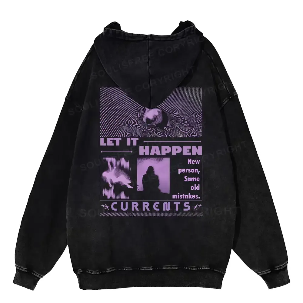 Let It Happen PixiesWashed Hoodie
