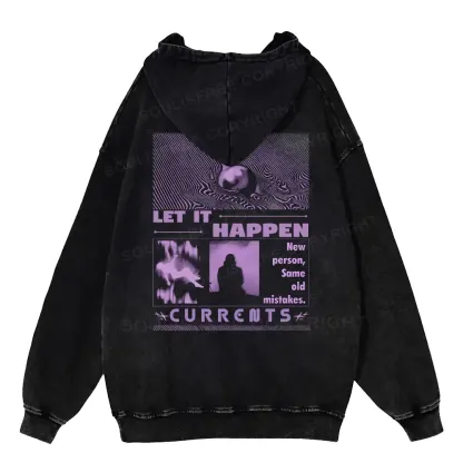 Let It Happen PixiesWashed Hoodie