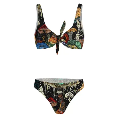 Soulisfree The Eyes of Nature Glitch Bow Bikini