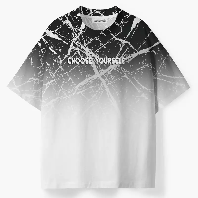 Soulisfree CHOOSE YOURSELF ECO‑PERF Graphic Tee