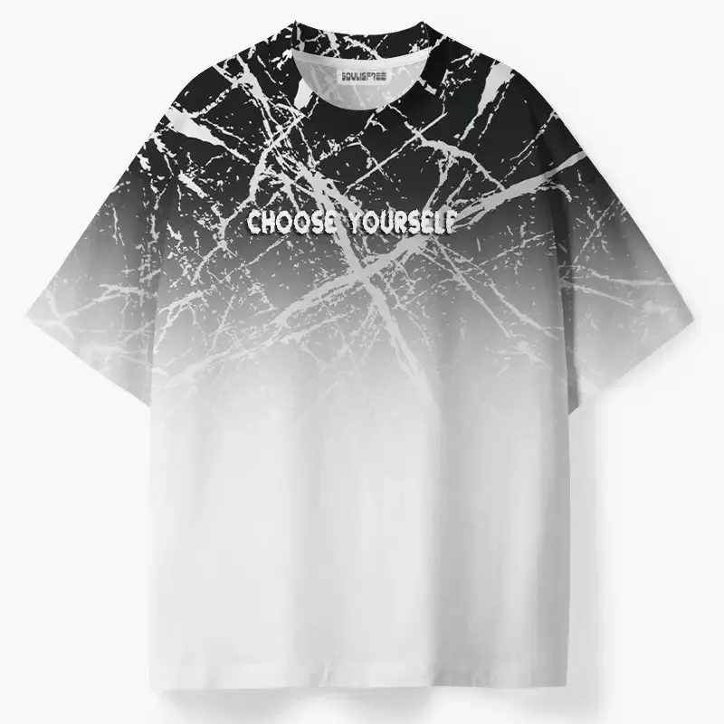 Soulisfree CHOOSE YOURSELF ECO‑PERF Graphic Tee
