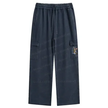 Layers of Masks Washed Cargo pants