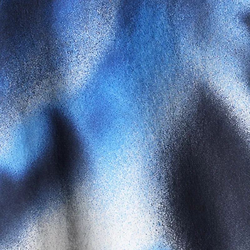 Soulisfree  Blue Haze Flannel Zip-Up Jacket