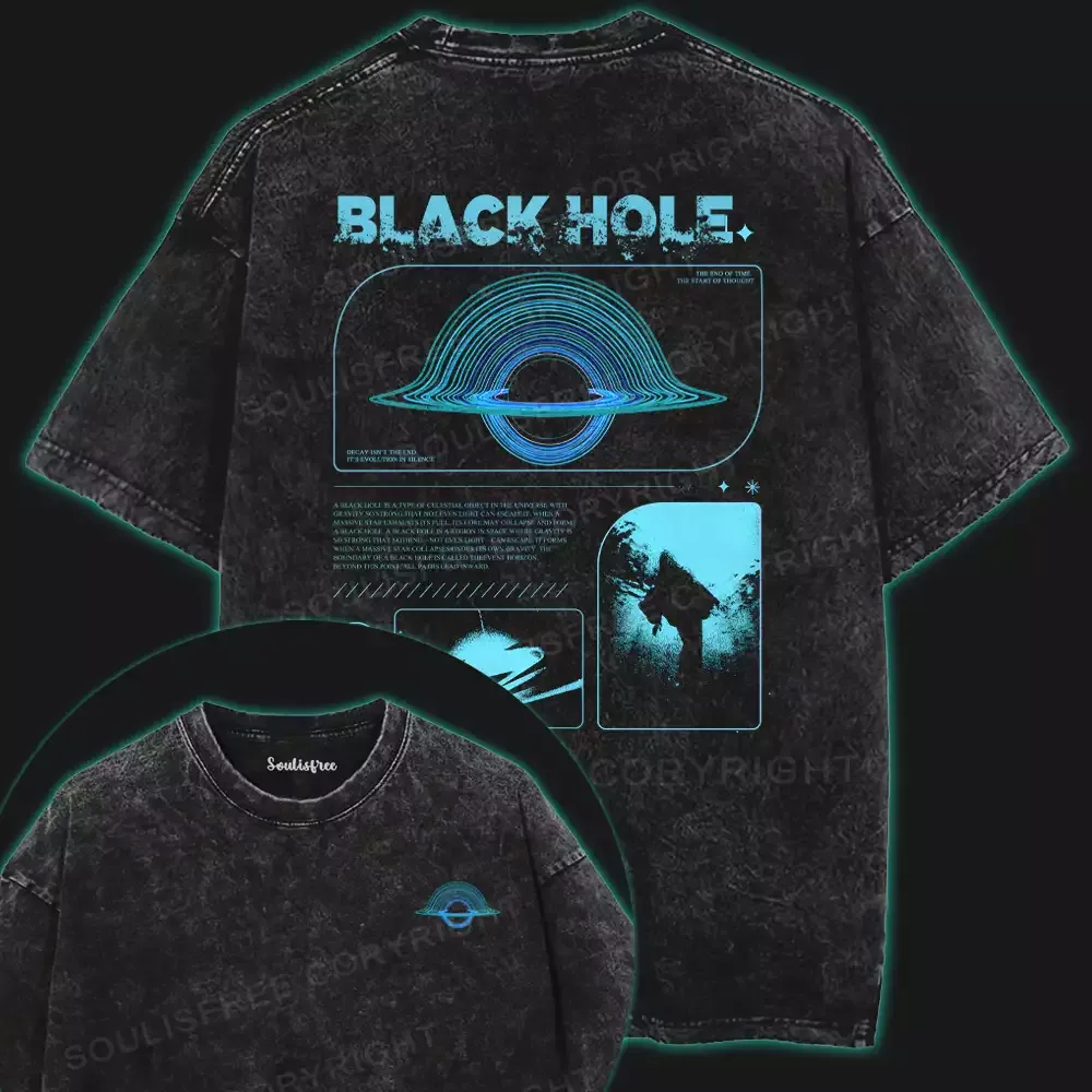 Devourer of Light Washed Space T-shirt