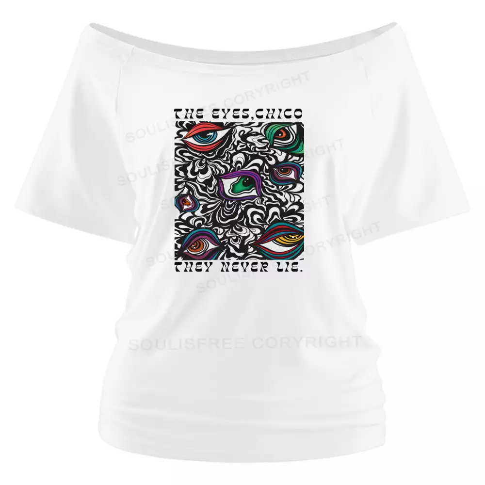 The Truth Is In Your Eyes Off Shoulder To