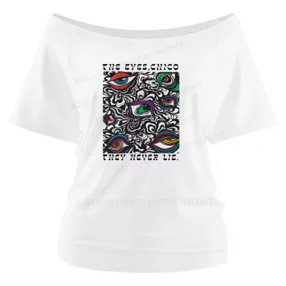 The Truth Is In Your Eyes Off Shoulder To