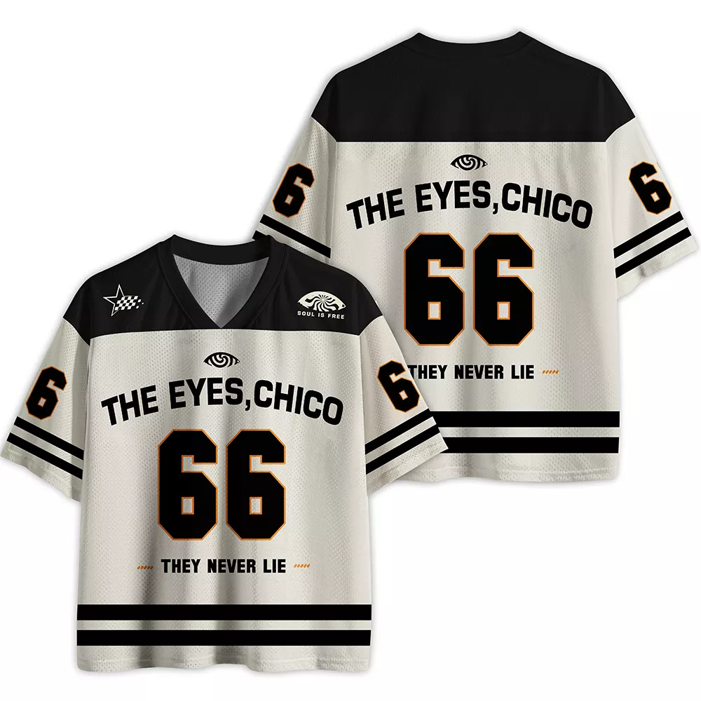 The Eyes Chico . They Never Lie Mesh Jersey