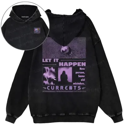 Let It Happen PixiesWashed Hoodie