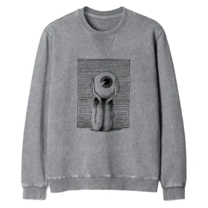 The Eye of the Beholder Fit Washed Sweatshirt