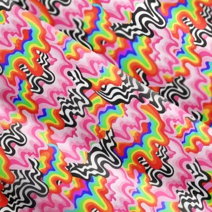 Soulisfree Psychedelic Wave Boho Maxi Dress