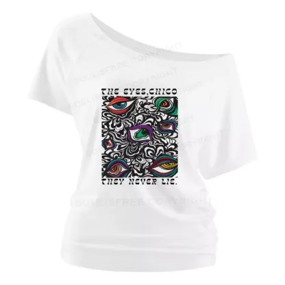 The Truth Is In Your Eyes Off Shoulder To