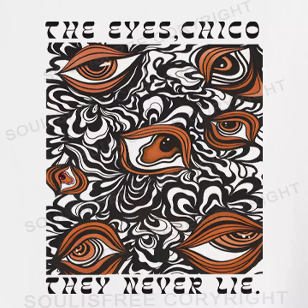 The Truth Is In Your Eyes 1 Crop Top