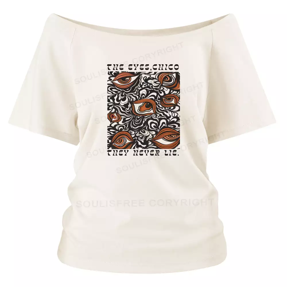 The Truth Is In Your Eyes 1  Off Shoulder To